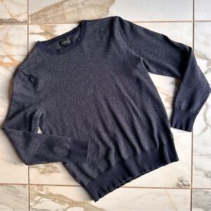 J. Crew Navy Blue Crewneck Sweater
